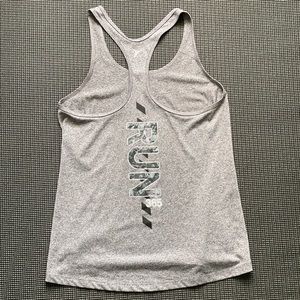 Old Navy Active Heathered Charcoal Run 365 tank